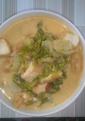 Foto resep Sayur slobor dan tahu
