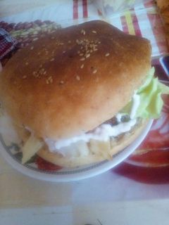 صورة لوصفة برغر 🍔🍔