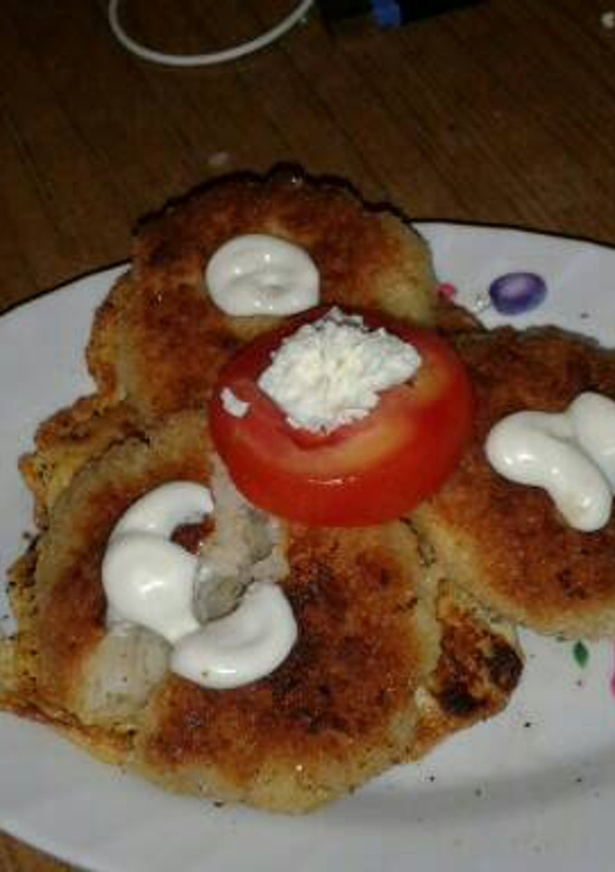 Una foto de Tortitas de arroz con queso ricotta