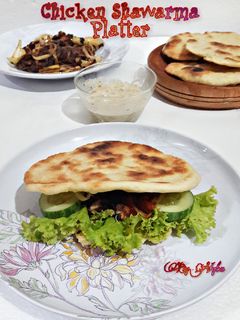 Foto resep Chicken Shawarma Platter