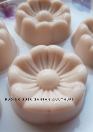 Foto resep Puding Susu Santan