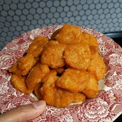 Sweet potato gnocchi A picture of Sweet potato gnocchi.