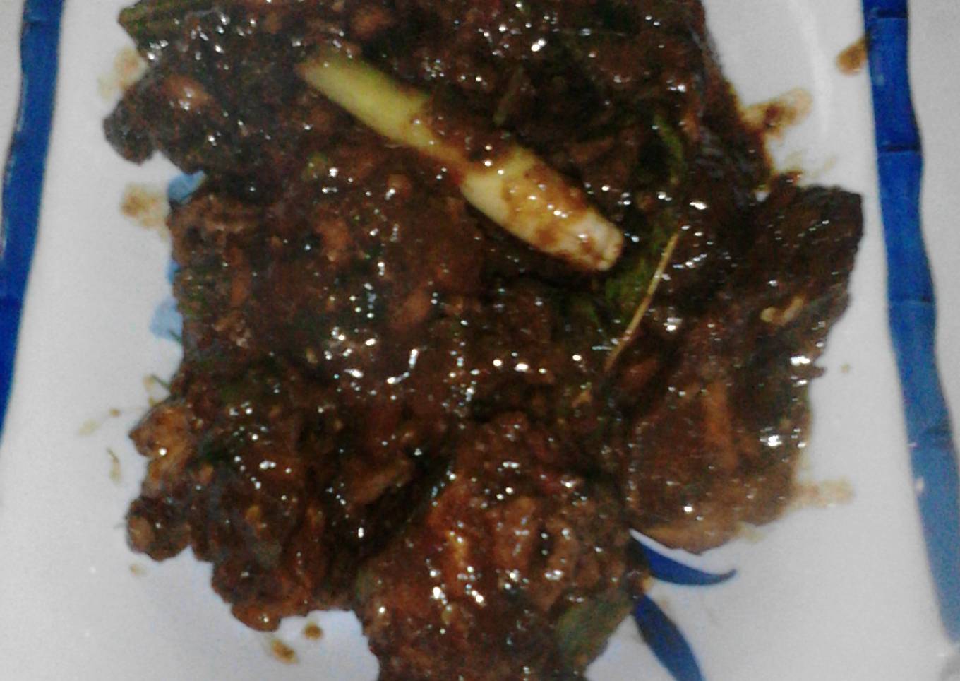 semur ayam kecap manis spesial
