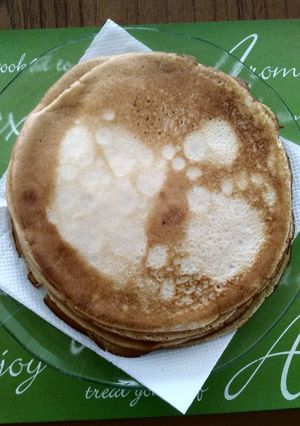 Una foto de Masa para panqueques