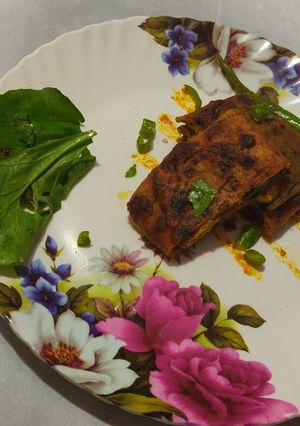 A picture of Palak Paneer packet.