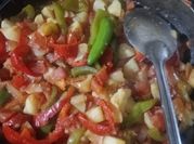 Una foto de papas a la mexicana
