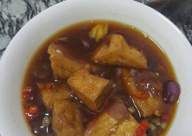 Tahu Gejrot simple & enak