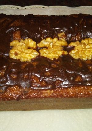 Una foto de Budín de vainilla con chips de chocolate
