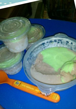 Foto resep Es Krim SSSM (SKM, Santan, Sagu, Maizena) No Telur