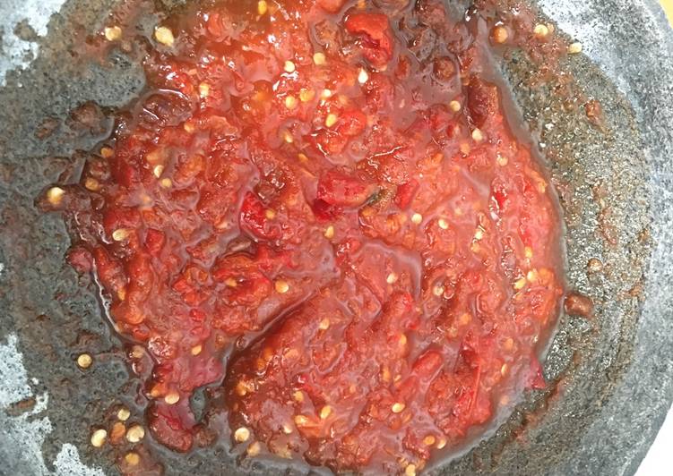 Sambal Terasi Gula Aren