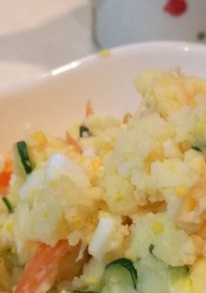 Foto resep Simple Japanese Potato Salad 🥗 favorit anak 👧