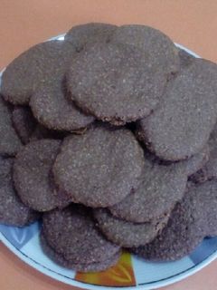 Una foto de Galletitas de avena y algarroba