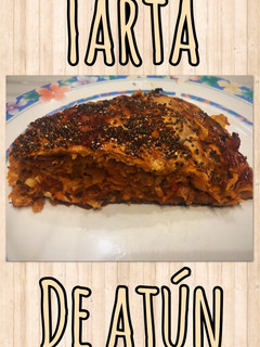 Una foto de Tarta de atún súper sabrosa