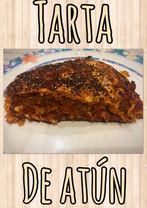 Una foto de Tarta de atún súper sabrosa