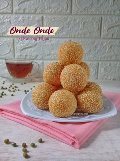 Foto resep Onde Onde Isi Kacang Hijau