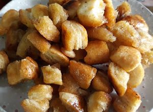 Hình của món Bánh mì caramel/Caramel bread popcorn.