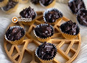 Gambar Chocolate Almond Clusters | 2 Bahan | Biskut Instant Hurry (Hari) Raya | Keto-friendly
