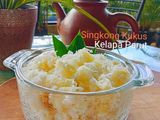 Singkong Kukus Kelapa Parut