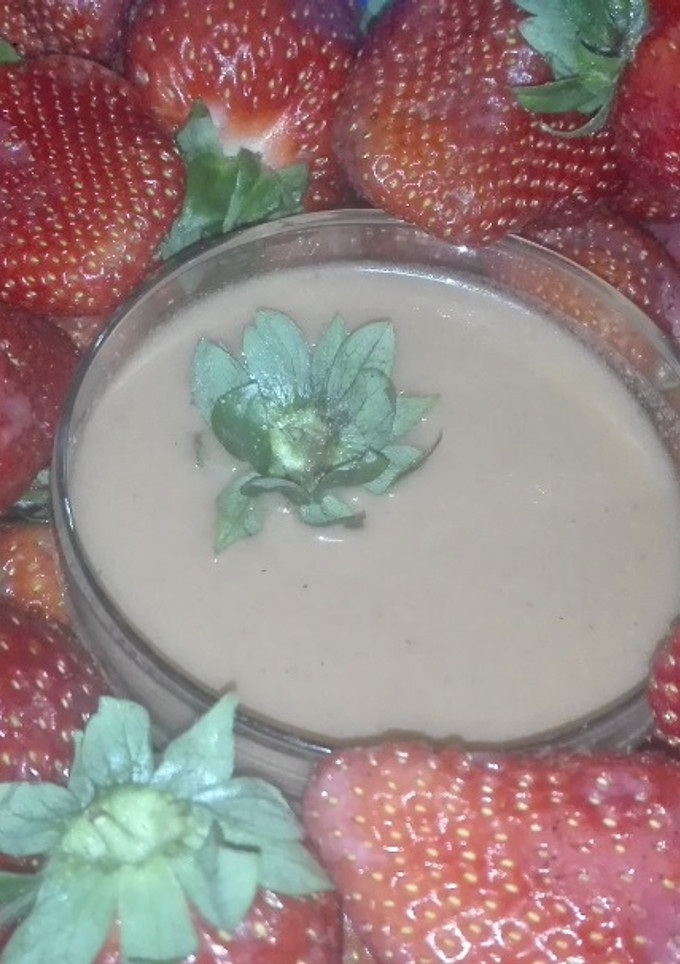 Una foto de Gazpacho con fresas