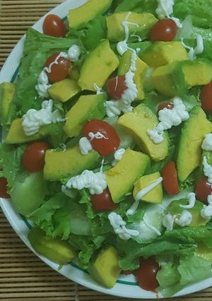 Hình của món Salad rau quả.