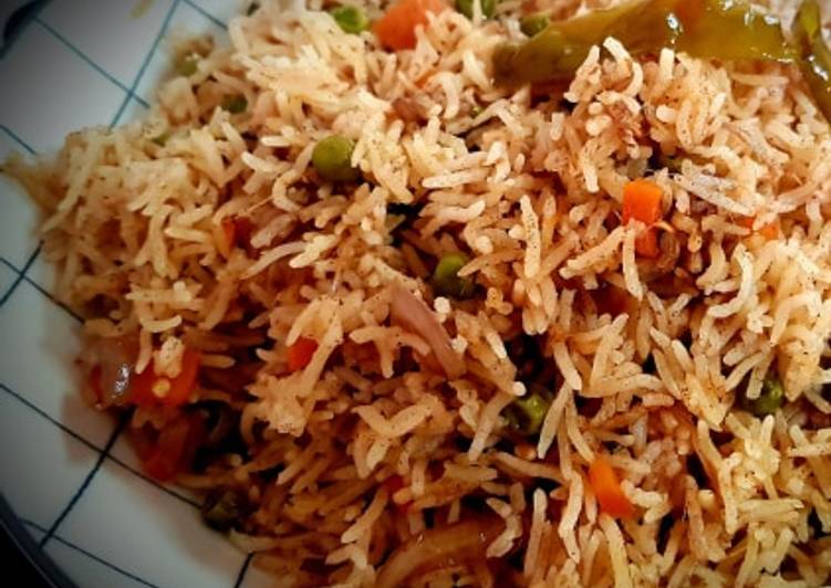 Recipe of Quick Peas Carrot Pulav