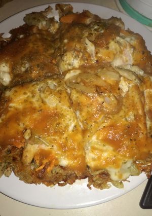Una foto de Lasagna de papas rosty