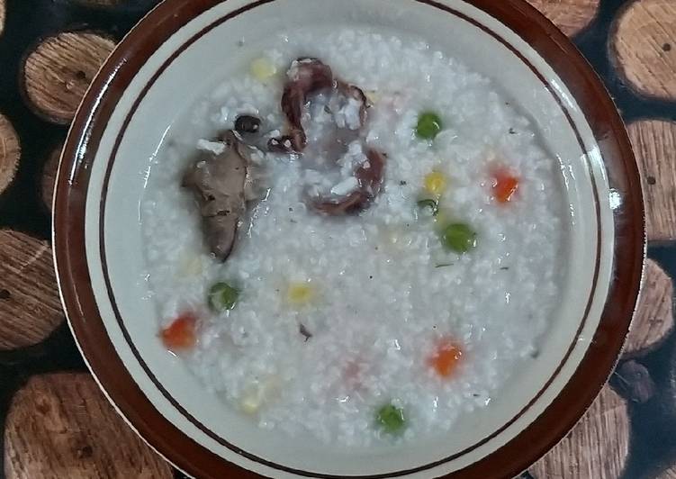 Cara Bikin Bubur hati ampela ayam Sedap