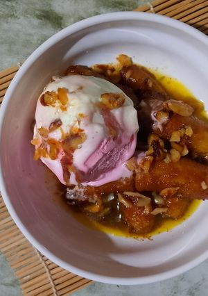 Foto resep Banana Poster