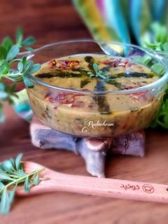 عکسی از دستور آش خرفه