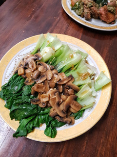 Foto resep 205. Pakcoy Siram Saus Jamur