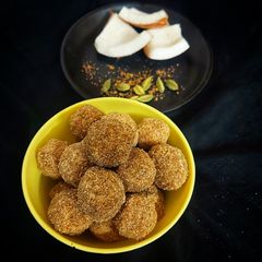 Little millet Laddu A picture of Little millet Laddu.