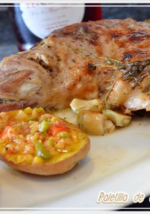 Foto principal de Paletilla de cordero en Varoma. (Thermomix)