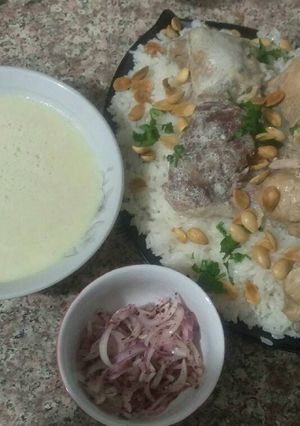 صورة لوصفة منسف