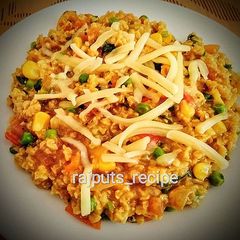 A picture of Masala oats.
