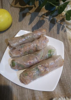 รูปของ ยำทูน่าโรล (No-Heat Recipe : คลีน)
