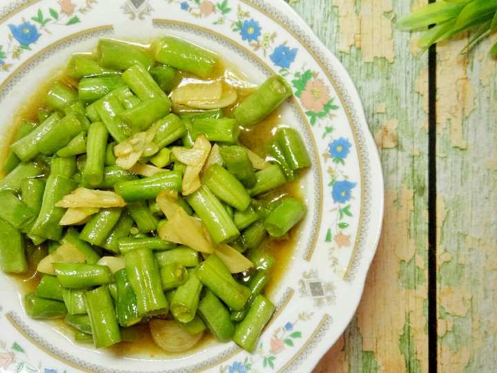 Wajib coba! Resep gampang bikin Tumis Buncis Bawang Putih dijamin lezat