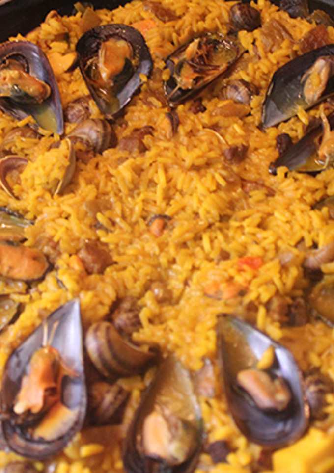 Una foto de Arroz mar y tierra (España)