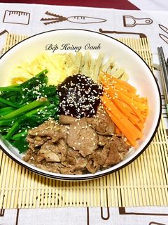 Hình của món Miến Trộn Hàn Quốc.