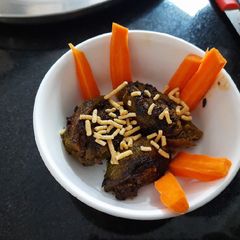 A picture of Stuffed karela.