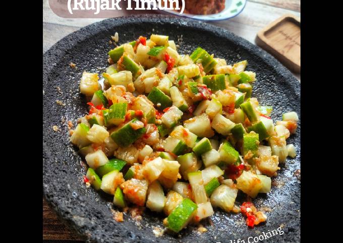 Resep 282 Rujak Timun Receuh Bonteng Khas Urang Sunda Oleh Dedifa