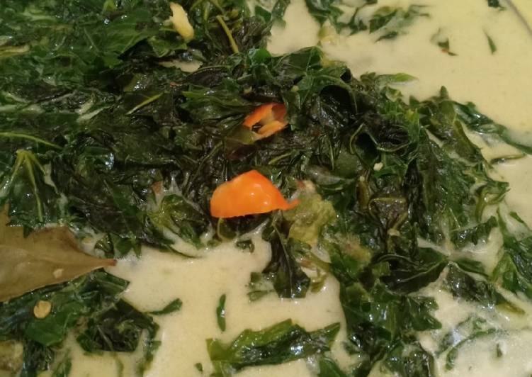 Bahan mengolah Sayur daun pepaya(gedang) Anti Gagal