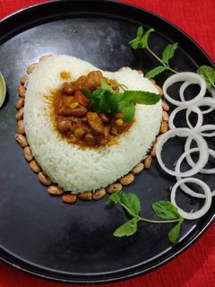 राजमा चावल रेसिपी मुख्य फोटो