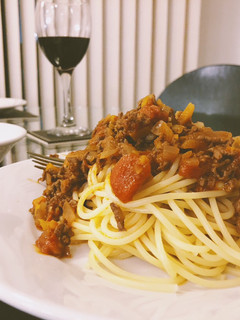 A picture of Easy and simple Bolognese.