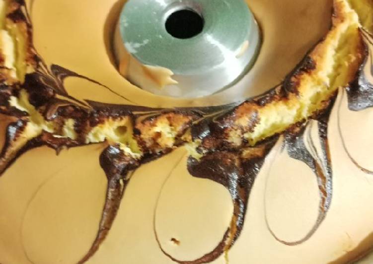 Marmer cake super lembut.