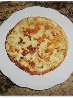 Una foto de Tortilla light de papas