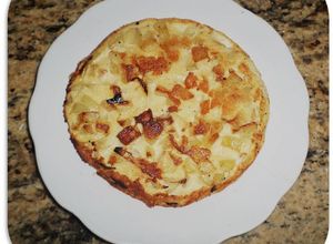 Una foto de Tortilla light de papas