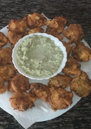 A picture of Mixed Bhajiya#Indian Food contest.