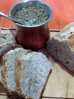 Una foto de Budín de banana vegano y sin tacc!