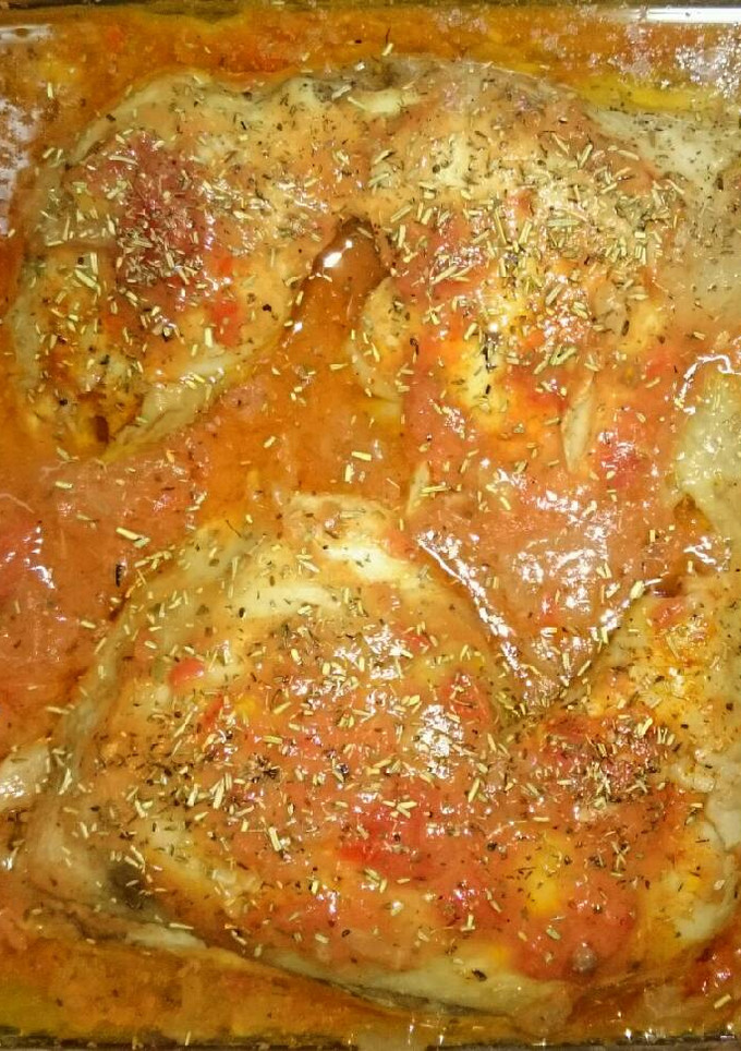 Una foto de Pollo a la italiana con hierbas