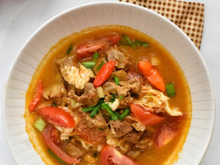 Langkah Gampang Membikin Resep Tongseng Sapi (Tanpa santan) yang Bikin Ngiler Anti Ribet, Sempurna